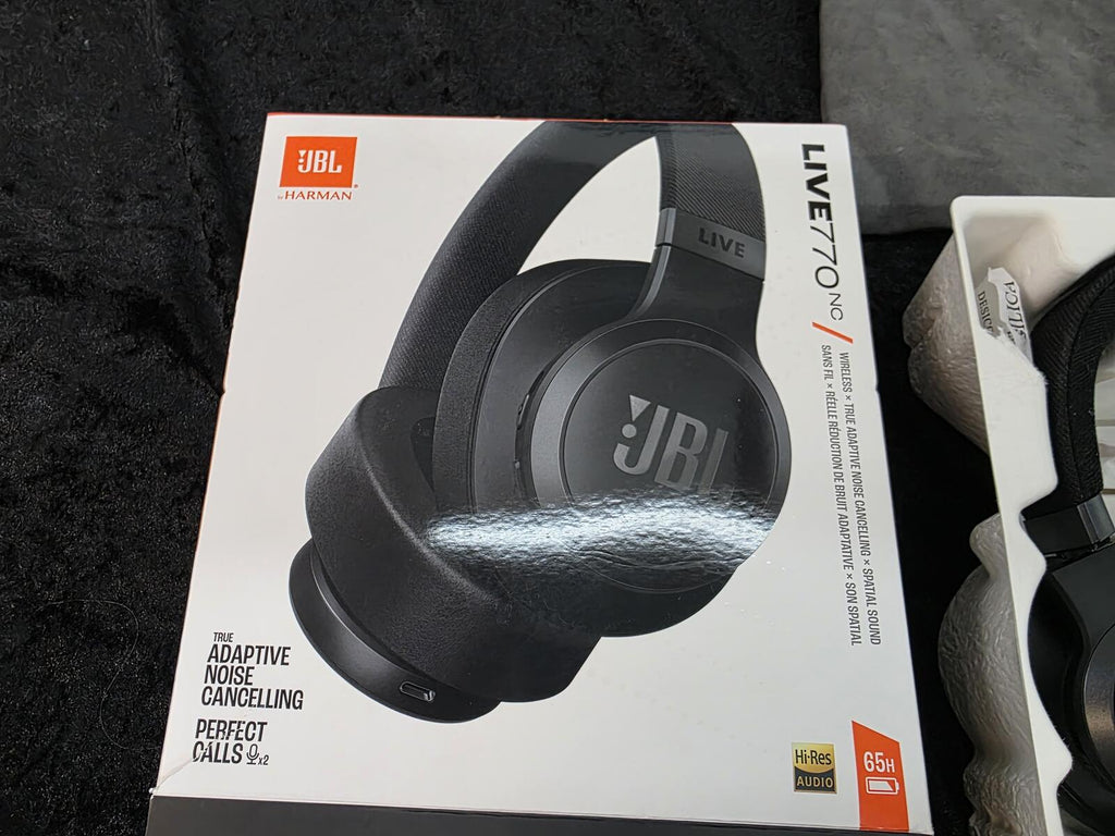 JBL Live 770NC Wireless Over-Ear Noise Cancelling Headphones
