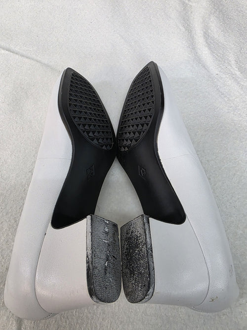 Aerosoles White Low Heel Pumps Size 7.5