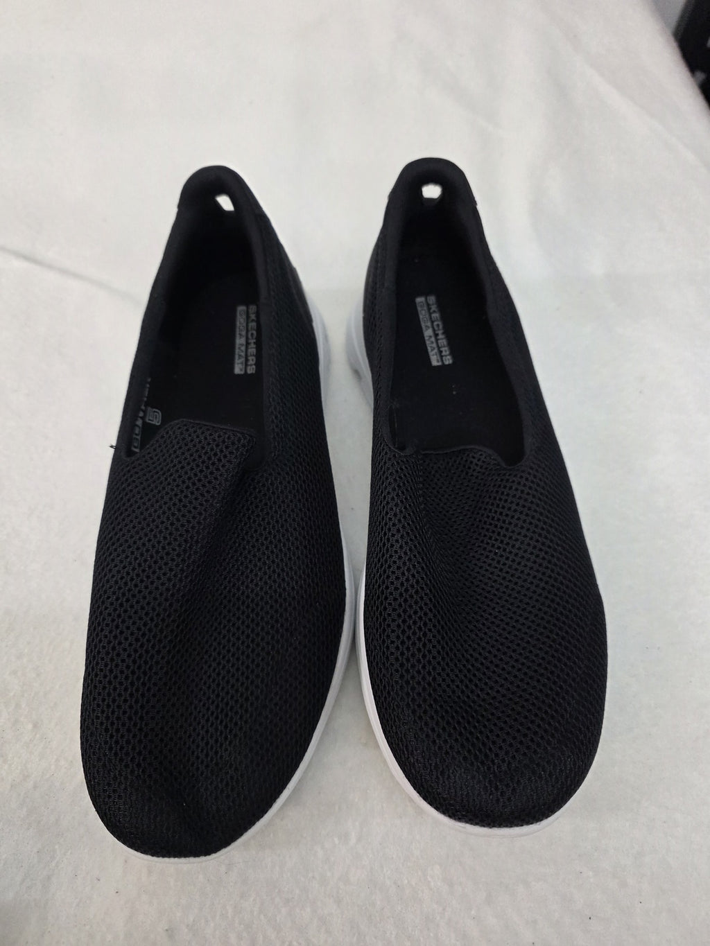 Skechers Go Walk 5 Black Slip-On Walking Shoes Size 10
