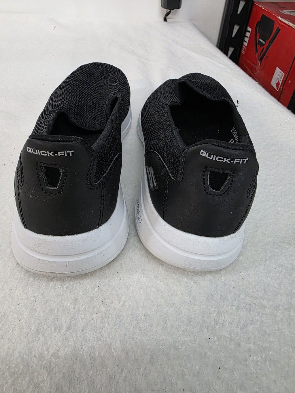 Skechers Go Walk 5 Black Slip-On Walking Shoes Size 10