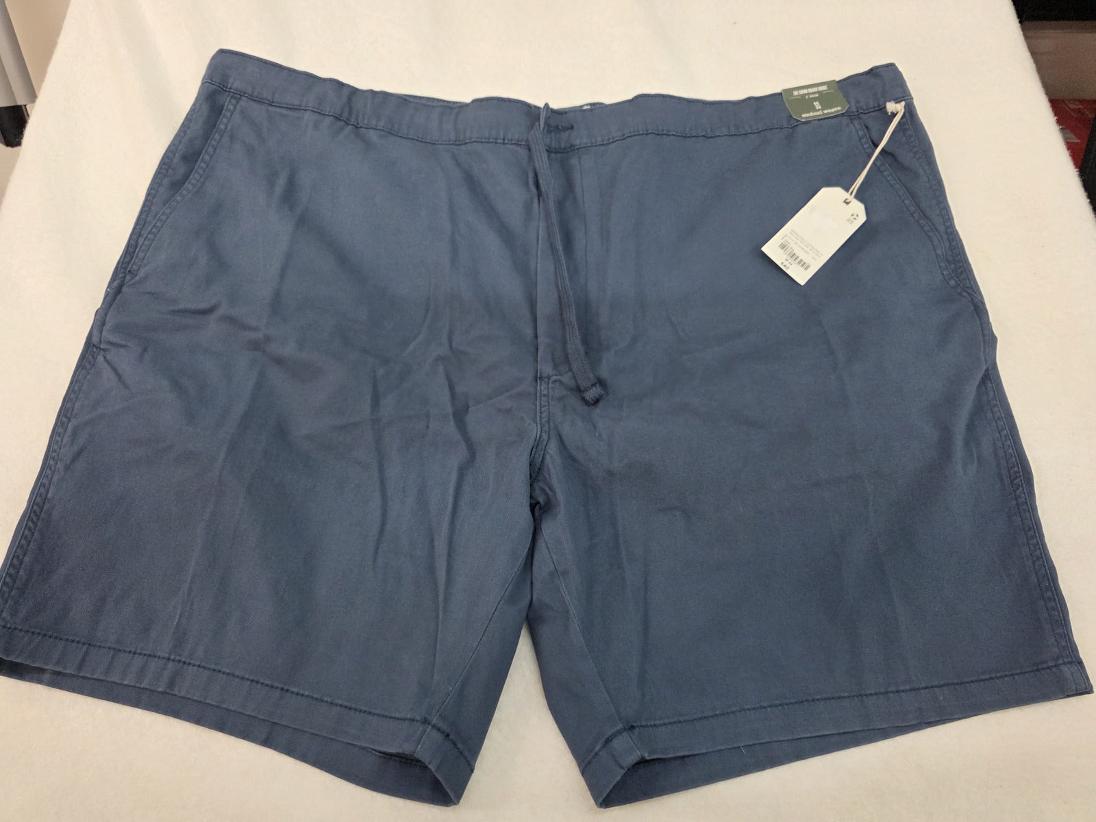 Mutual Weave The Chino Board Short 8" Inseam Trooper Blue Size W54