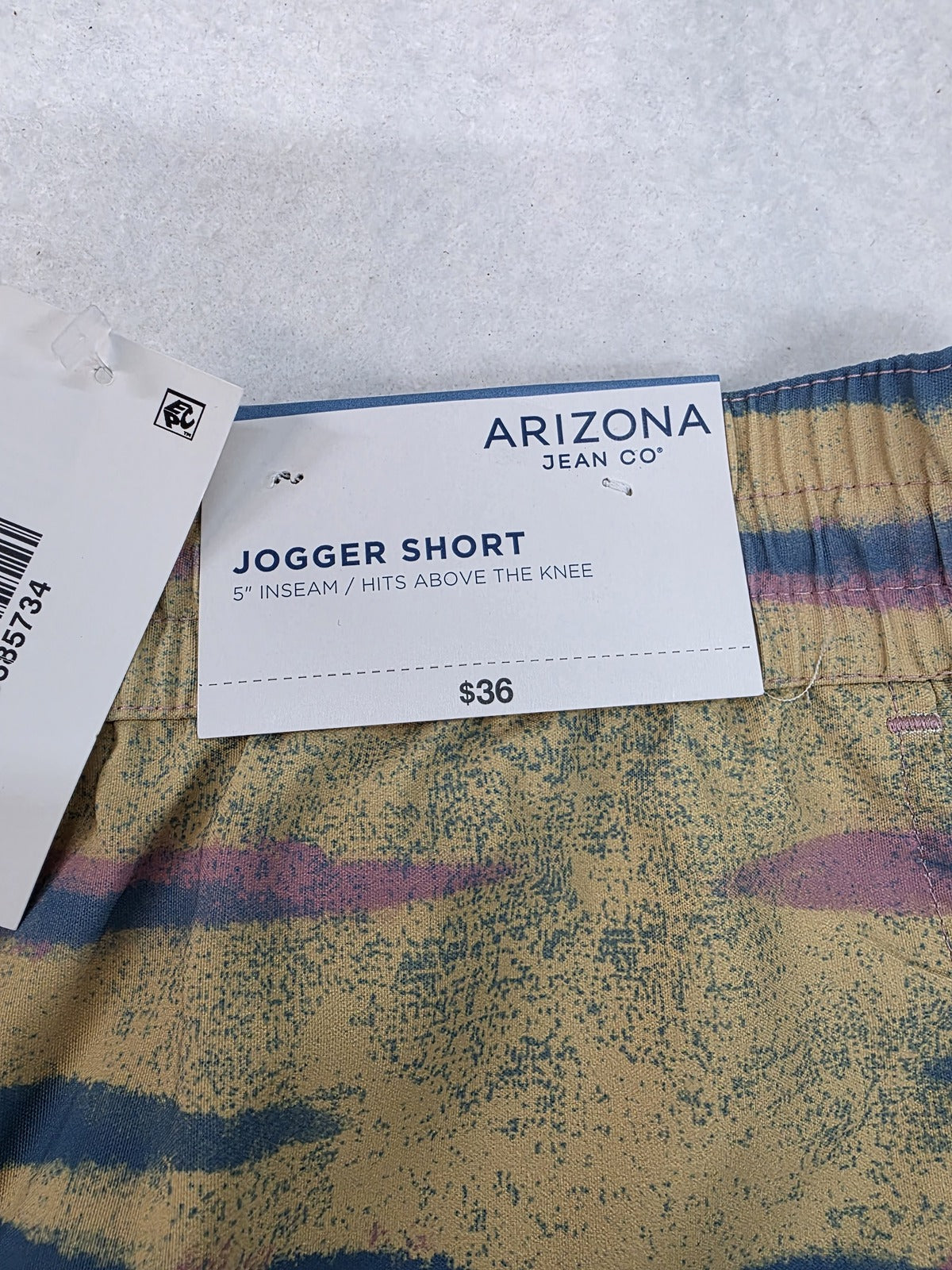 Arizona Jean Co Men's Classic Fit Jogger Shorts Size L