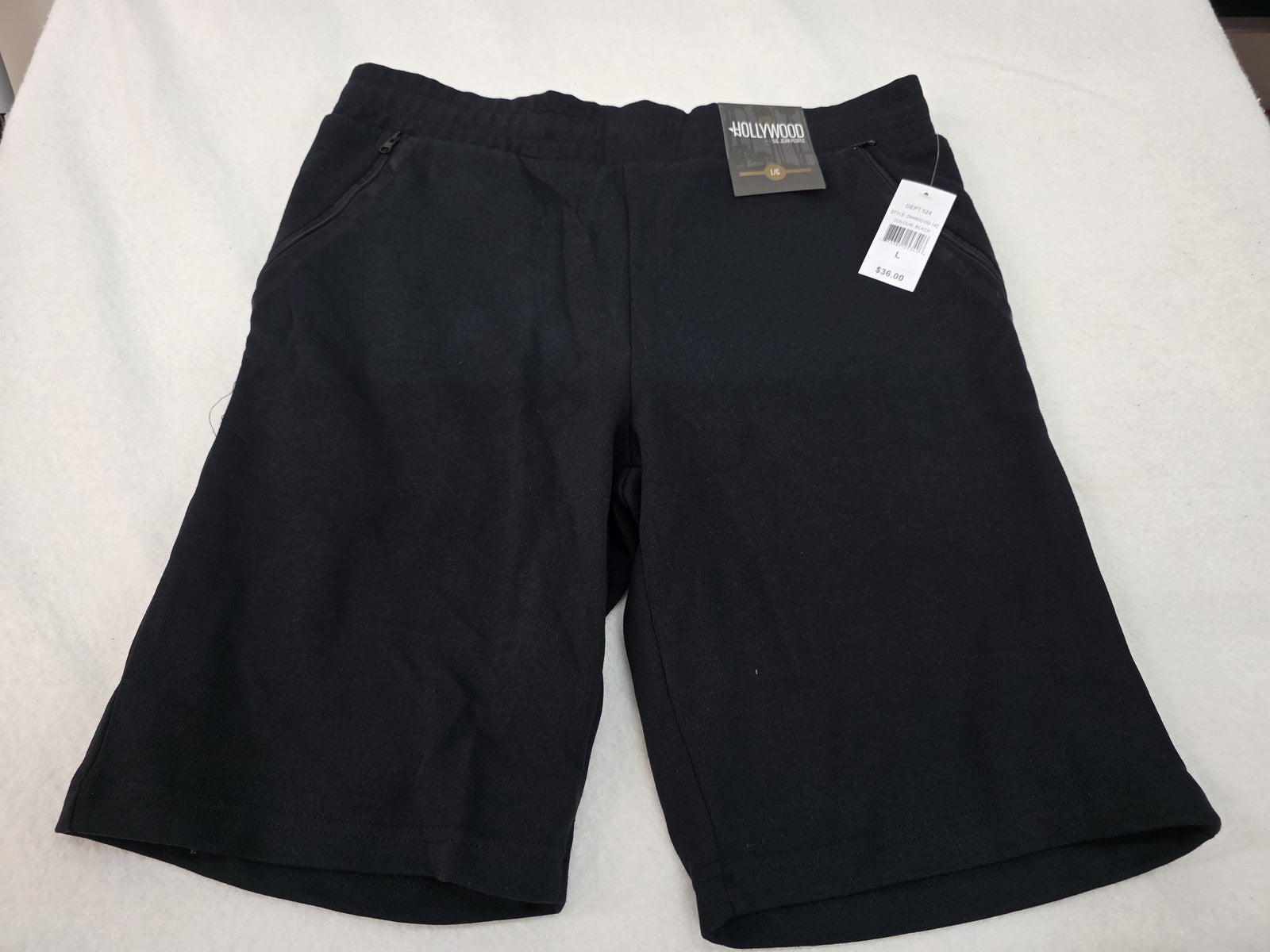 Hollywood The Jean People Black Shorts L/G