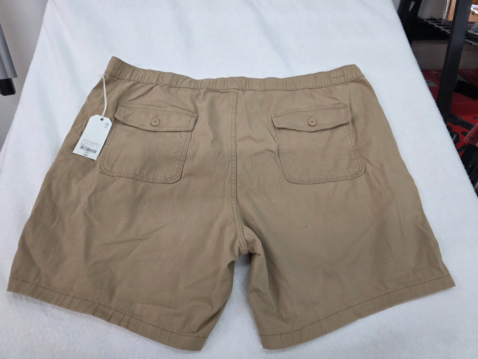 Mutual Weave The Chino Board Short 8" Inseam Khaki Shorts Size 50