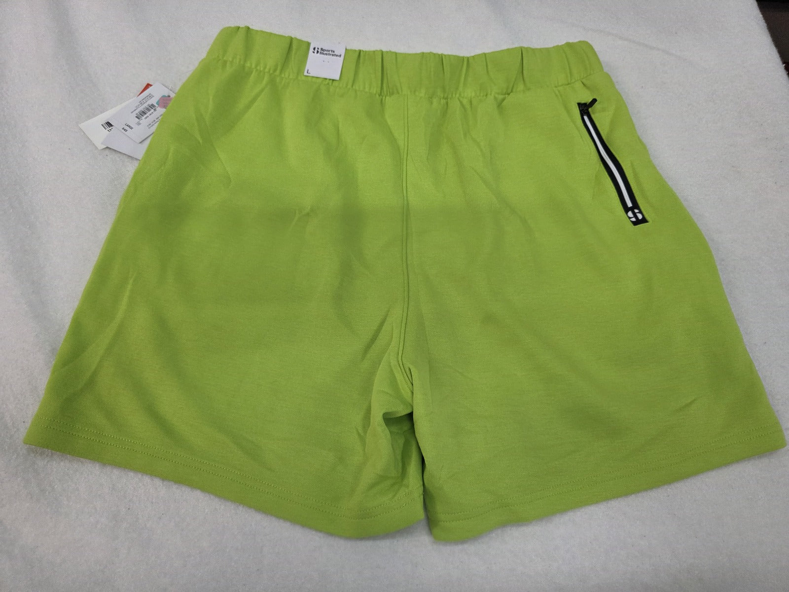 Sports Illustrated Men's Lime Green Athletic Shorts Size L