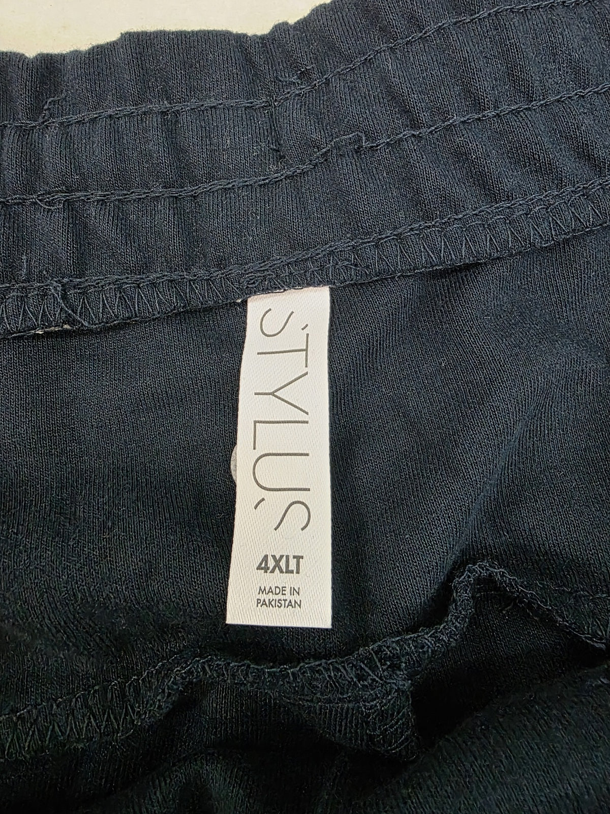 Stylus Men's Navy Blue Shorts 4XLT with Side Pockets