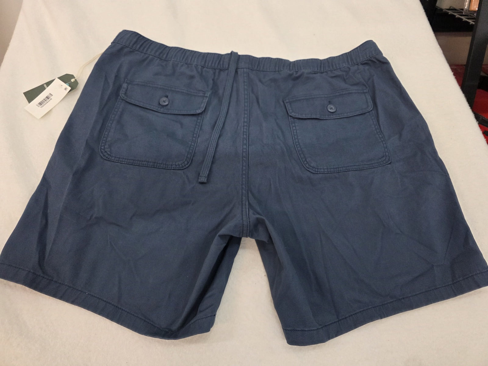 Mutual Weave The Chino Board Short 8" Inseam Navy Blue Size 48