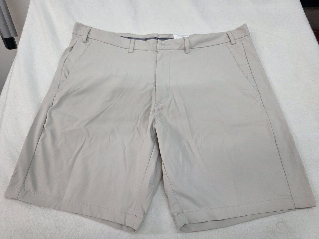 St. John's Bay Classic Stone Men's Polyester Shorts Size 46