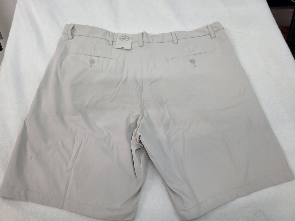 St. John's Bay Classic Stone Men's Polyester Shorts Size 46