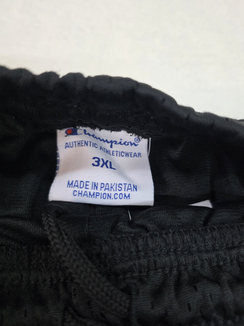 Champion Men's Black Athletic Mesh Shorts 3XL
