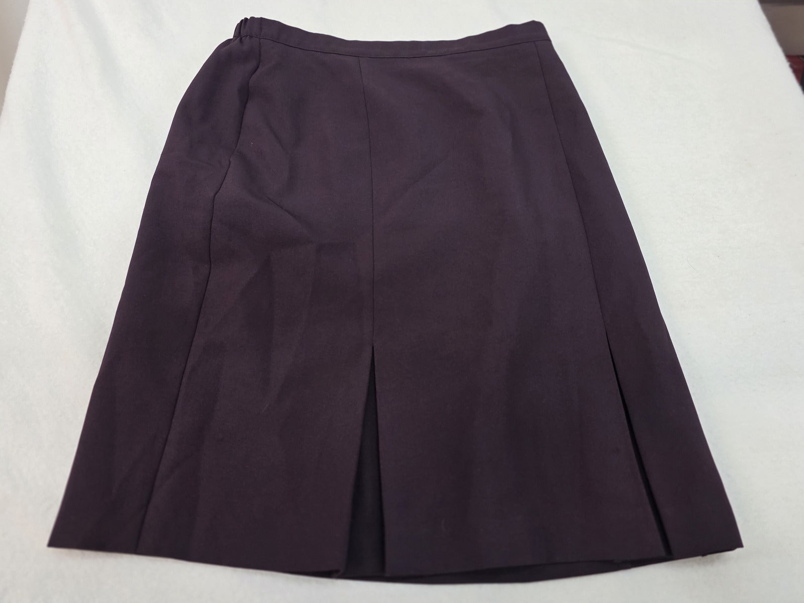 Liz Baker Petite Brown Polyester Skirt Size 14