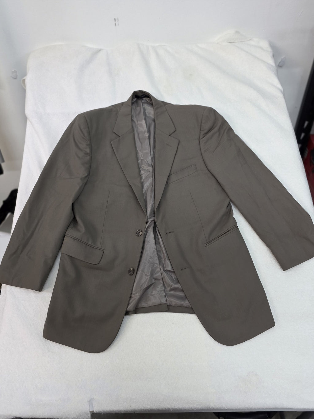 Van Heusen Men's Taupe Brown Blazer Suit Jacket