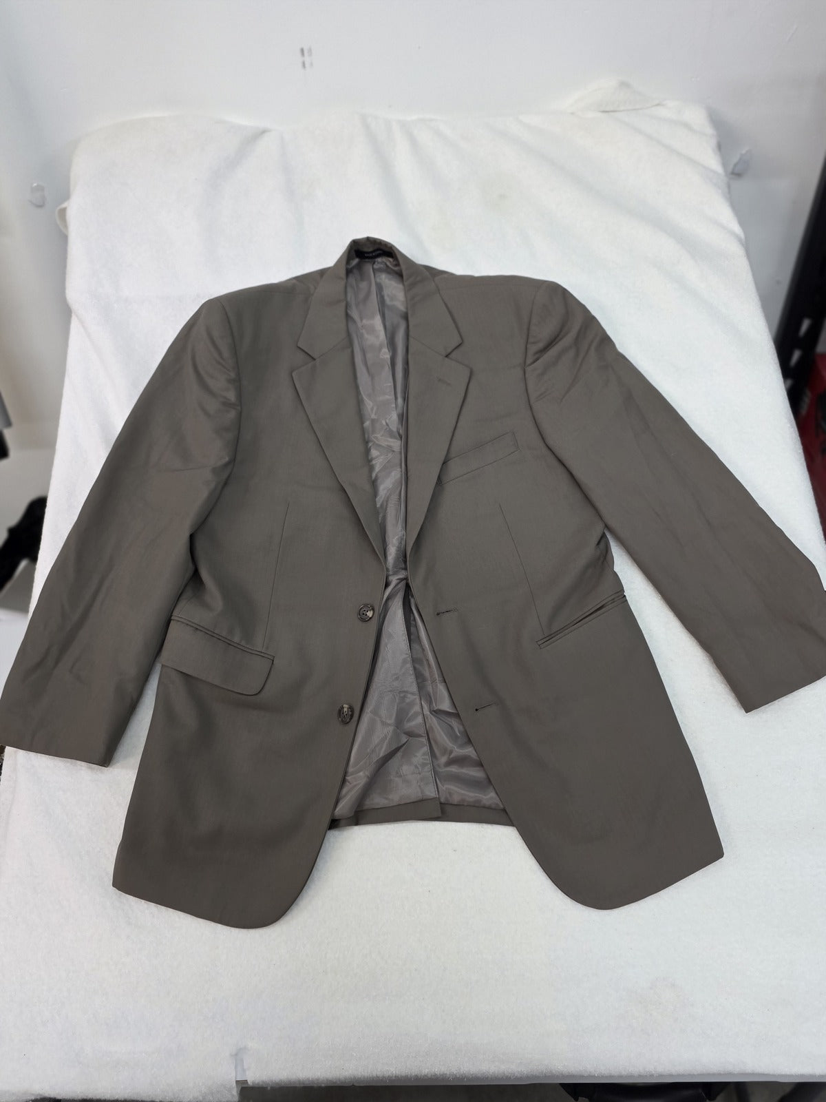 Van Heusen Men's Taupe Brown Blazer Suit Jacket
