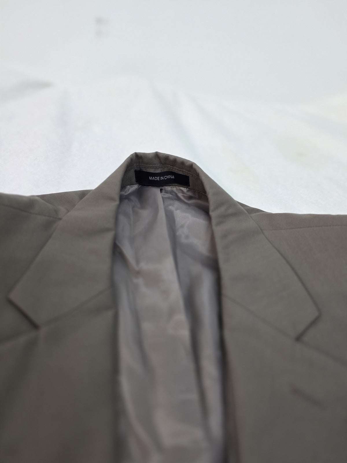 Van Heusen Men's Taupe Brown Blazer Suit Jacket
