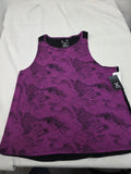 Xersion XL Run Tank Top Purple and Black