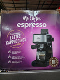 Mr. Coffee Espresso Maker for Traditional Lattes and Cappuccinos